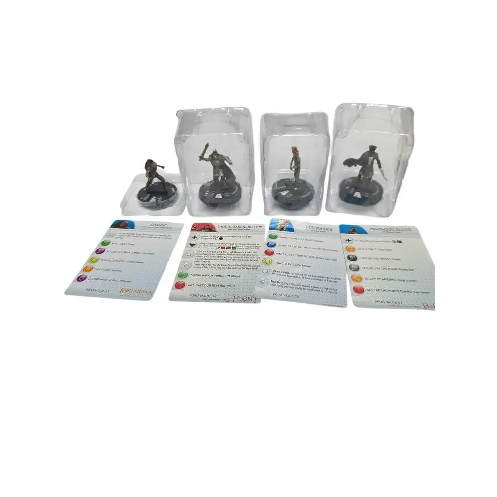 The Hobbit INCOMPLETE Card Game TTRPG Heroclix 2014 Wizkids/NECA